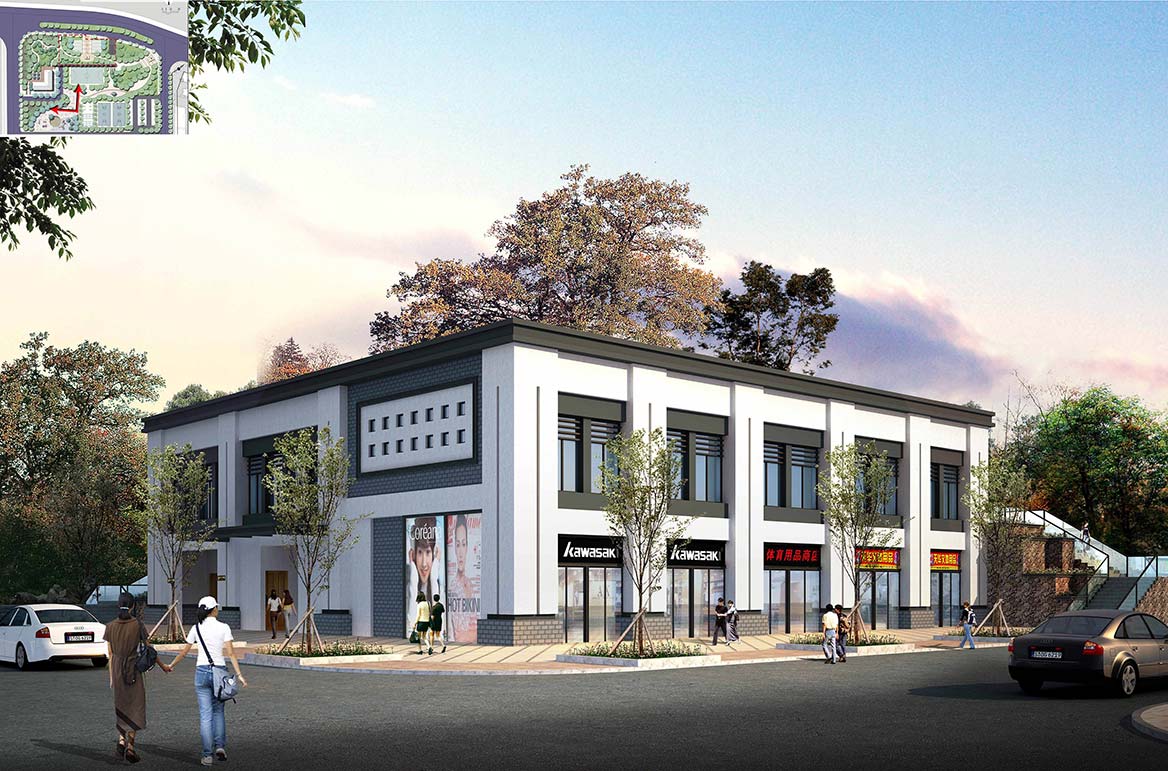 清遠(yuǎn)靜福廣場地塊整體規(guī)劃設(shè)計