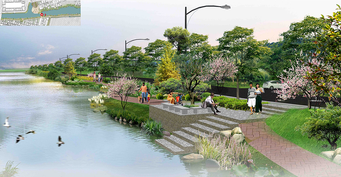 洪梅鎮(zhèn)洪屋渦村美麗幸福村居建設(shè)行動計(jì)劃項(xiàng)目效果圖4