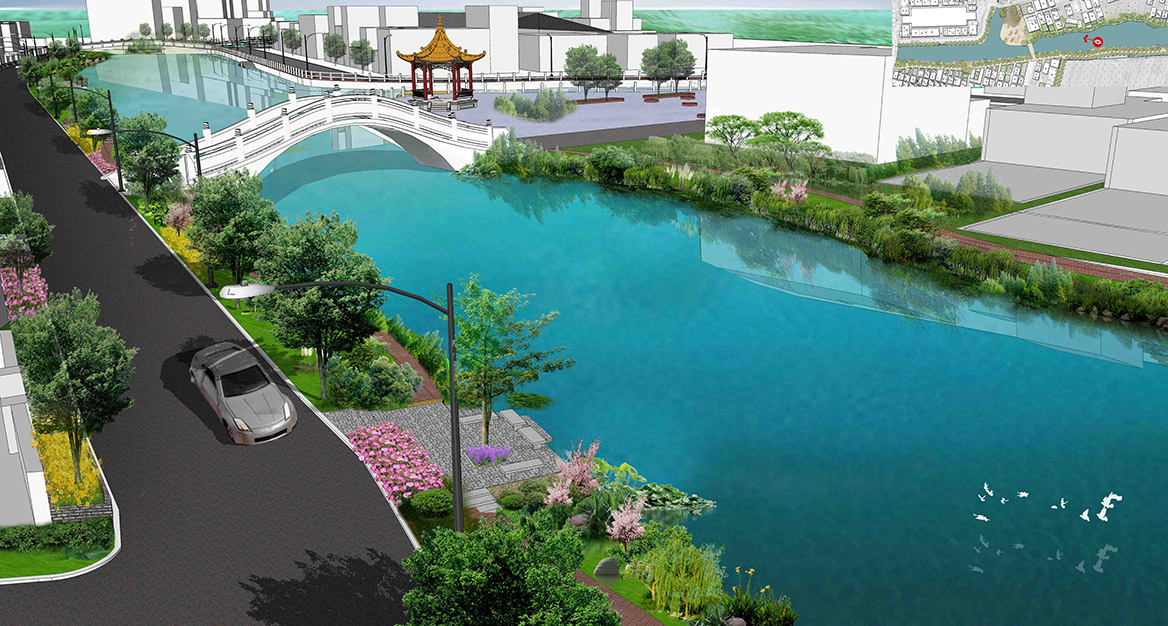 洪梅鎮(zhèn)洪屋渦村美麗幸福村居建設(shè)行動計(jì)劃項(xiàng)目效果圖5