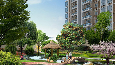 生態(tài)園林小區(qū)景觀設(shè)計要注重以下三方面