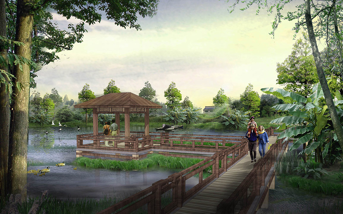 濕地公園景觀設(shè)計圖片