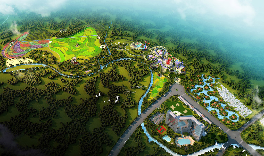 農(nóng)業(yè)生態(tài)園景觀規(guī)劃設(shè)計思路