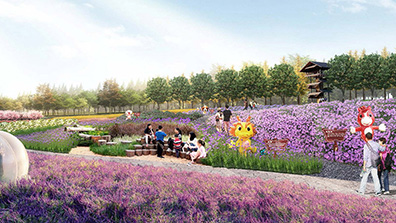 在園林景觀設計中應用植物色彩不能忽視的3點