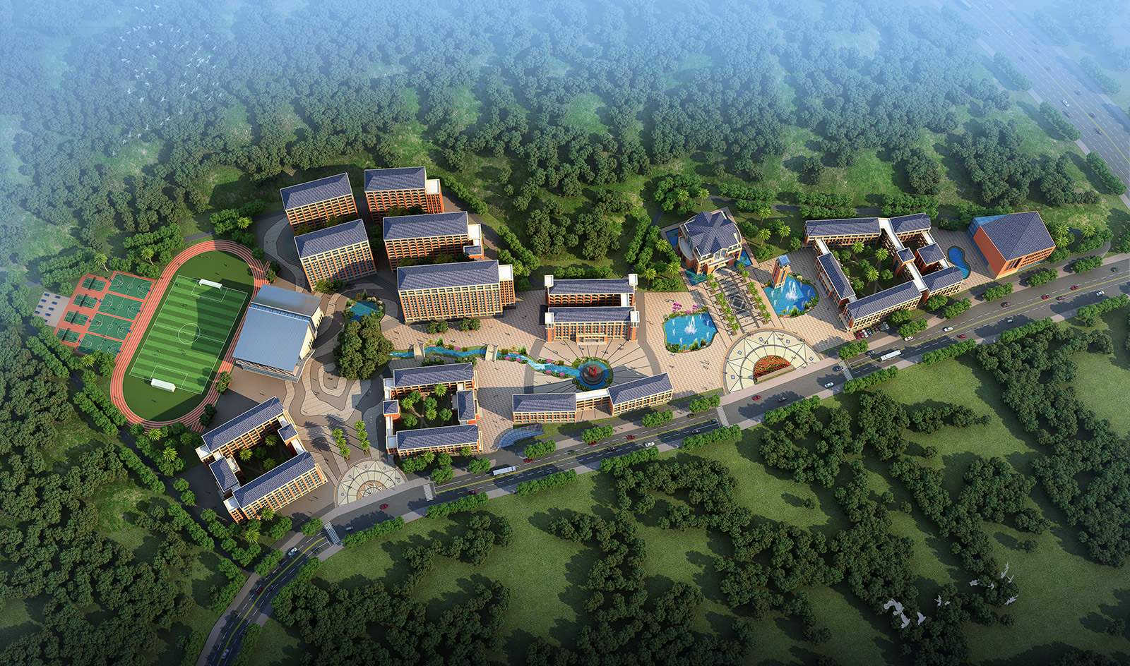 高校校園景觀設(shè)計(jì)的原則