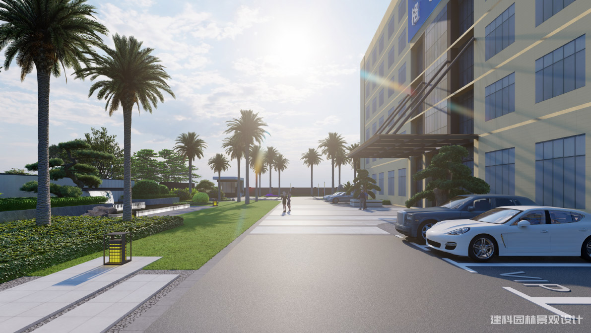 工業(yè)園區(qū)綠化因地制宜的設計思路