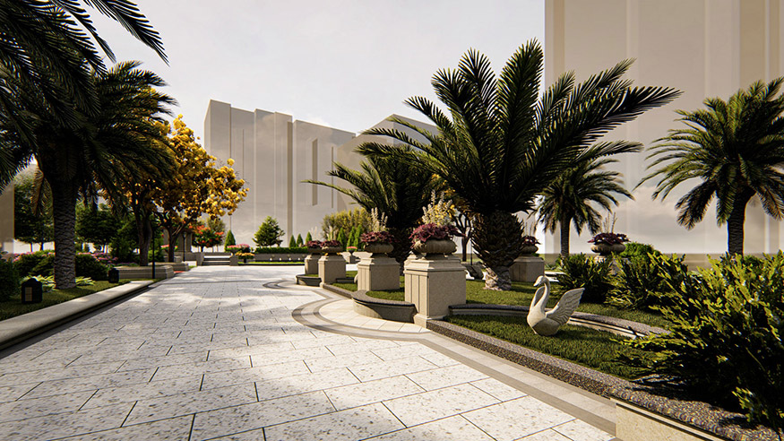 商業(yè)地產(chǎn)景觀設計