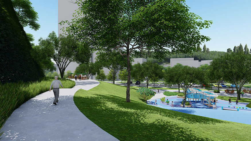 小區(qū)景觀方案設計