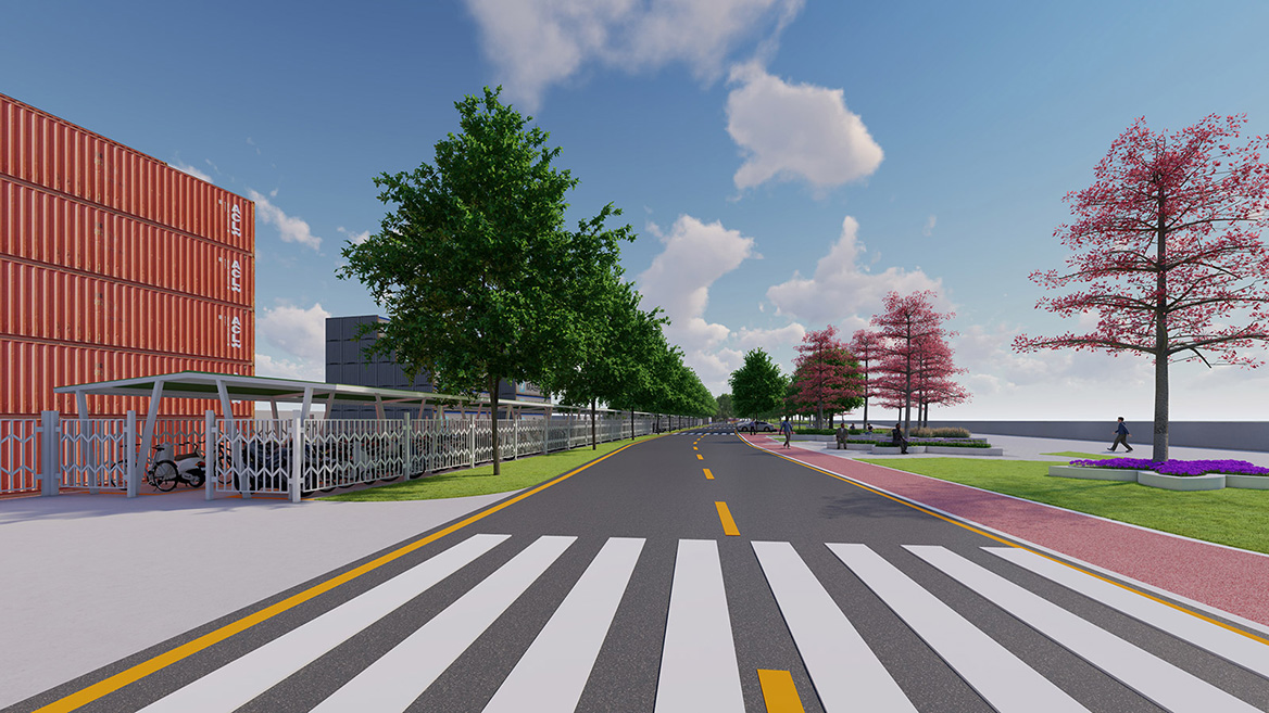 工業(yè)園沿江區(qū)域美化項(xiàng)目景觀設(shè)計案例2