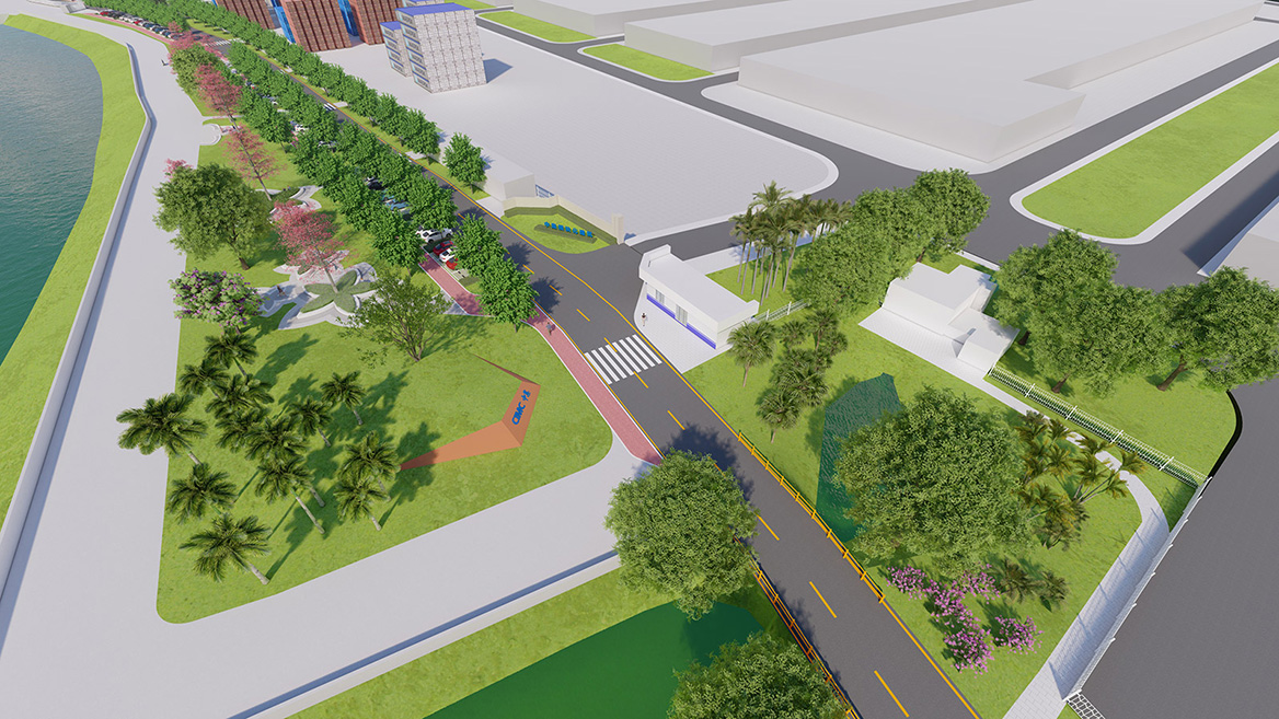 工業(yè)園沿江區(qū)域美化項(xiàng)目景觀設(shè)計案例9