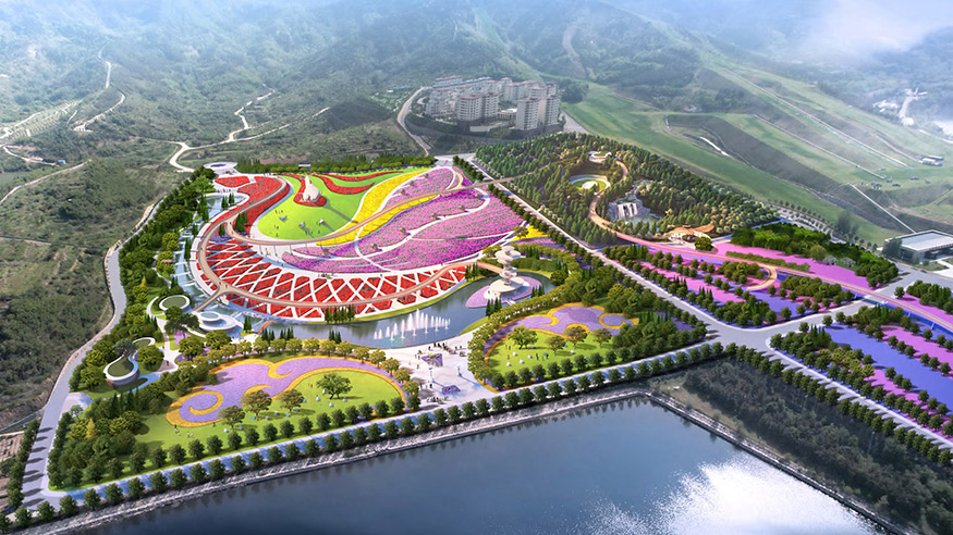旅游景區(qū)花海及森林公園規(guī)劃設計